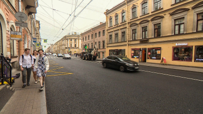 Дорогу на Гороховой улице отремонтировали раньше срока