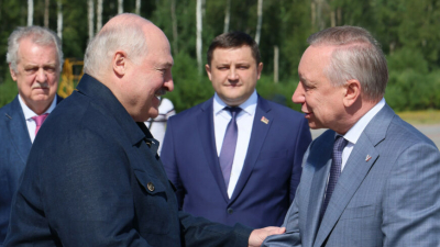 Губернатор Санкт-Петербурга Александр Беглов сегодня встретил в Пулково президента Белоруссии Александра Лукашенко
