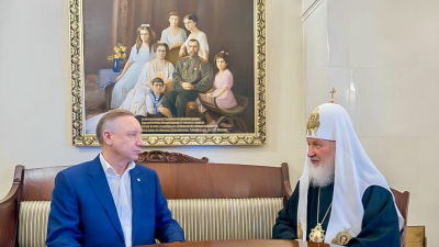 Губернатор Санкт-Петербурга Александр Беглов обсудил с патриархом Кириллом социальные проекты Русской православной церкви и попечение о Санкт-Петербурге