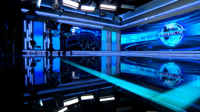 Яркие интерьеры и высокие технологии: телеканал «Санкт-Петербург» обновил главную студию
