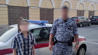Росгвардейцы нашли 11-летнюю петербурженку, которая ушла гулять и не вернулась