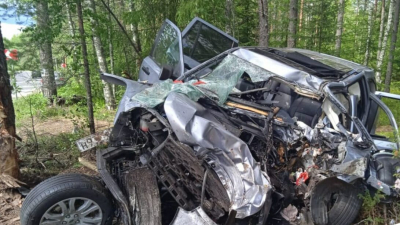 В Ленобласти водитель «Ленд Ровера» погиб, не вписавшись в поворот