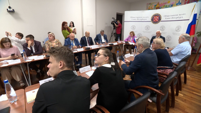 В Общественной палате Санкт-Петербурга прошло заседание Штаба общественного наблюдения за выборами