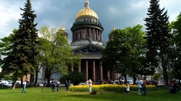 «Желтый» уровень опасности объявлен в Петербурге из-за жары и ливней с грозами