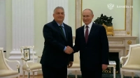 В Кремле начались переговоры Владимира Путина с Виктором Орбаном