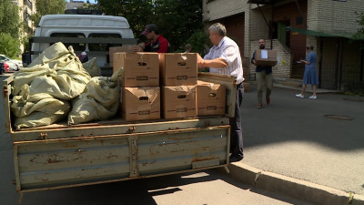 В Мариуполь отправили гуманитарную помощь из Санкт-Петербурга