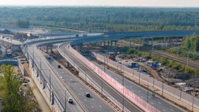 Губернатор Санкт-Петербурга Александр Беглов открыл движение по новым путепроводам на Петрозаводском шоссе