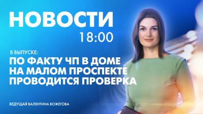 Новости Петербурга к 18:00