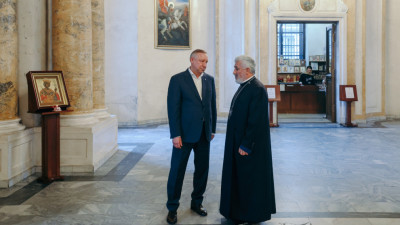 Губернатор Санкт-Петербурга Александр Беглов: Город окажет содействие в разработке документации для реставрации армянской церкви Святой Екатерины