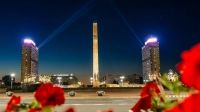 9 мая ночное небо над Петербургом озарят «Лучи Победы»
