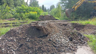 В Ленобласти ликвидировали самодельный ж/д переезд у дачного массива «Горы-2»