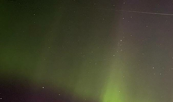 Сияет: жители Петербурга и Ленобласти делятся кадрами Aurora Borealis - tvspb.ru