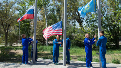 На Байконуре стартовал последний этап подготовки нового экипажа к космическому полёту на МКС