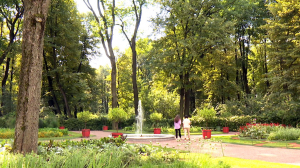 Открытый урок в Летнем саду