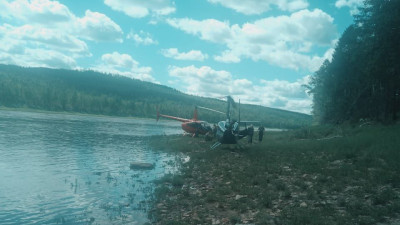 Найдено место крушения вертолета Robinson в Приамурье