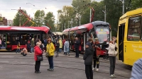 В музее городского электротранспорта отмечают день рождения петербургских трамваев