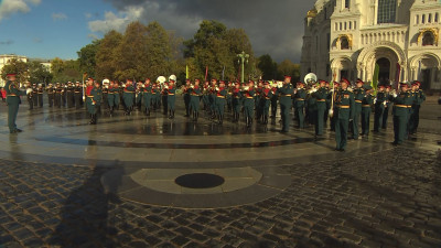 Концерт на Якорной площади в Кронштадте объединил прославленные коллективы