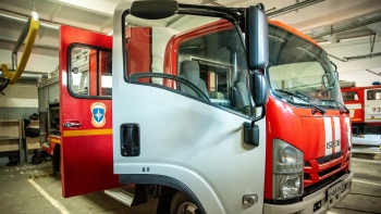 Пожар на Кантемировской улице потушили