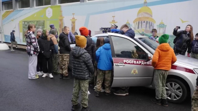 Росгвардия провела урок мужества для воспитанников  «Гвардейской смены»