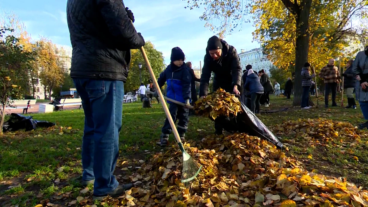 Всероссийский субботник на благоустроенных территориях - tvspb.ru
