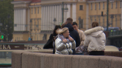 В Петербурге объявлен «желтый» уровень погодной опасности