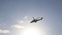В Красноярском крае вертолет Ми-8 совершил жесткую посадку