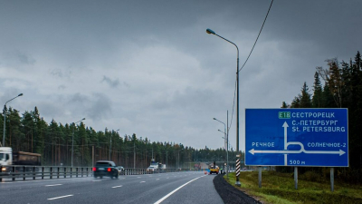 В Петербурге отремонтировали участок Скандинавского шоссе