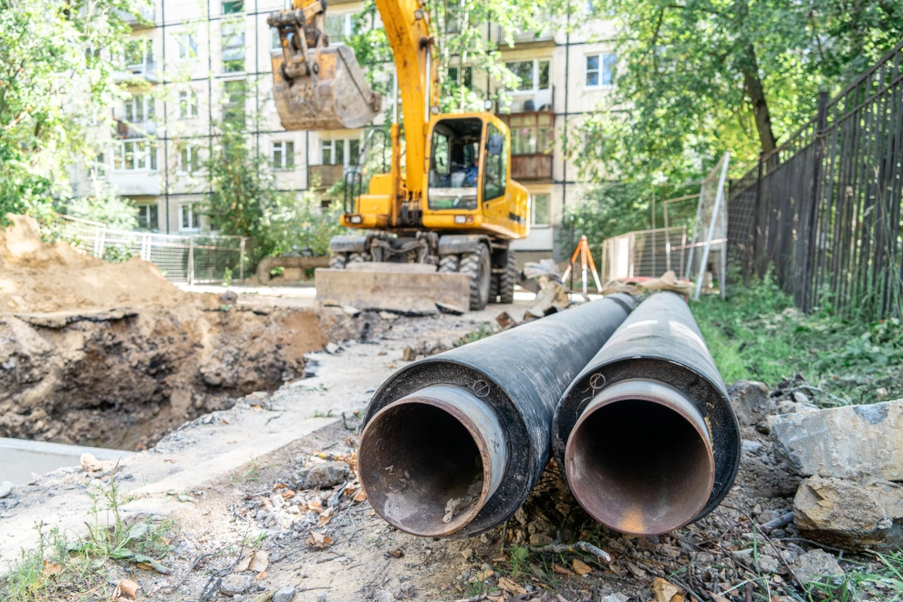 На севере Петербурга обновили рекордный объем тепловых сетей протяженностью в половину длины ЗСД  - tvspb.ru