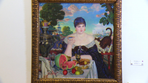Картина дня. «Купчиха за чаем» Бориса Кустодиева