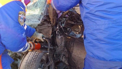 Водитель и пассажир «Москвича» пострадали в ДТП под Петербургом