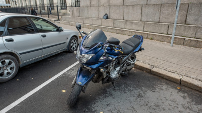 Семейная пара на мотоцикле погибла в ДТП под Выборгом