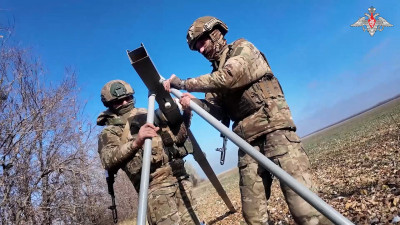 Российские десантники обнаружили пехоту ВСУ