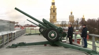 Полуденный выстрел с Петропавловской крепости прозвучал в честь векового юбилея «АТС Смольного»