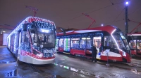 Петербургский транспорт перевез около 170 тыс. пассажиров в новогоднюю ночь