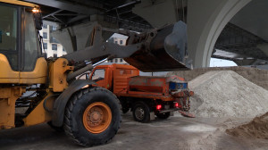 Новая база для снегоуборочной техники в Петроградском районе