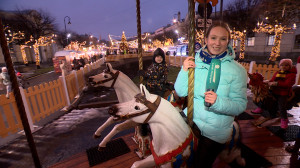 Новогодняя ярмарка на Манежной площади