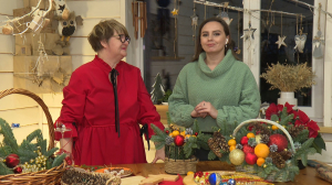 Праздничная сервировка новогоднего стола