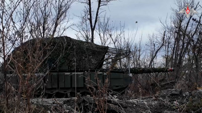 Минобороны РФ: Т-80БВМ лучшим образом проявляет себя в зоне СВО