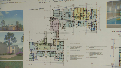 Александр Беглов проинспектировал ход строительства нового корпуса дома-интерната для детей с особенностями здоровья