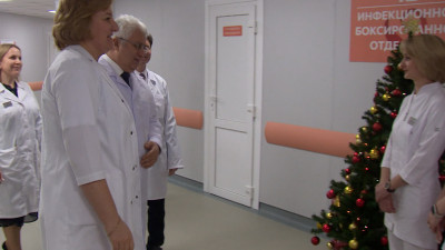 В Филатовской больнице завершился капремонт инфекционного отделения №12