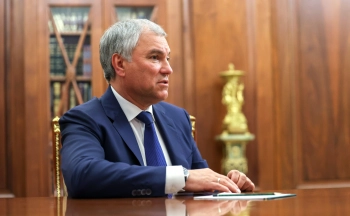 Путин поддержал кандидатуру Володина на пост спикера Госдумы нового созыва