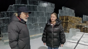 Ледяная сказка. На Петропавловской крепости готовятся к фестивалю «КроншЛёд»