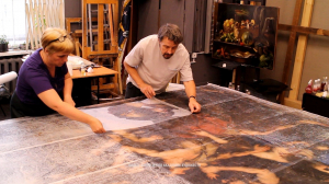 С вниманием к каждому квадратному миллиметру: как реставрировали полотно «Избиение младенцев»