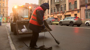 Уборка города в условиях перепада температур