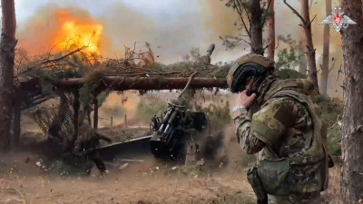 Артиллеристы-десантники уничтожили минометный расчет ВСУ на правом берегу Днепра