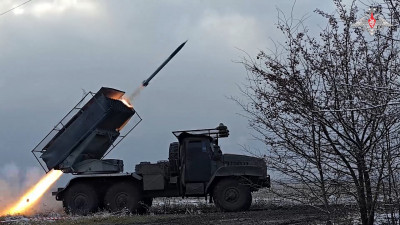 Реактивщики «прочесывают огнем» позиции ВСУ