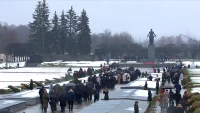 Во всех районах Петербурга прошли торжественно-траурные мероприятия к годовщине Ленинградской Победы