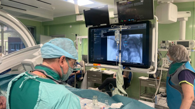 Петербургские хирурги успешно провели операцию трехлетнему пациенту с помощью ангиографа