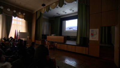 Документальный фильм «Вопреки войне» представили в Госпитале для ветеранов войн