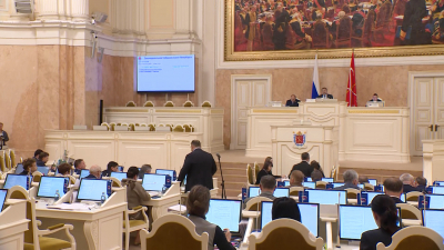 Налог на транспорт и  «Серебряный возраст»: как проходит заседание Законодательного Собрания Петербурга